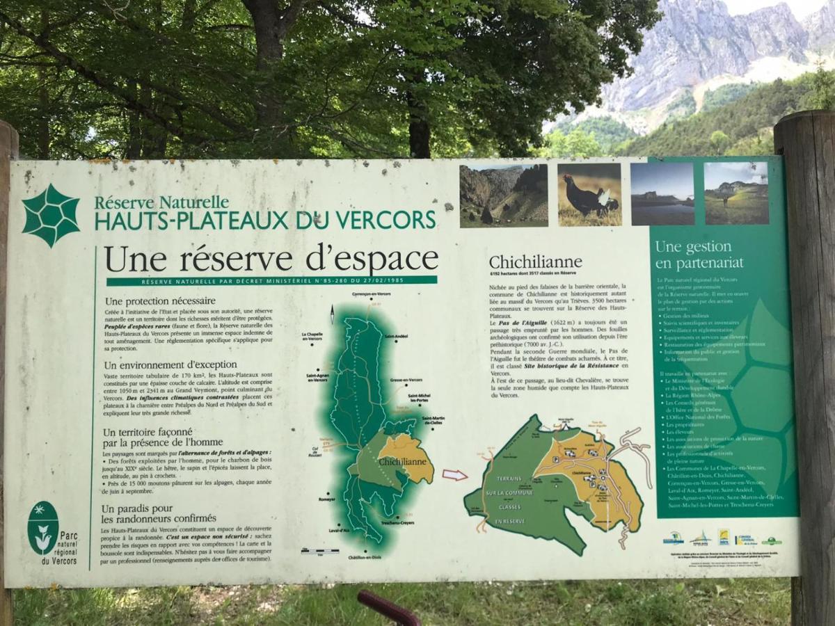 Le Gite Des Vagabonds Chichilianne Kültér fotó